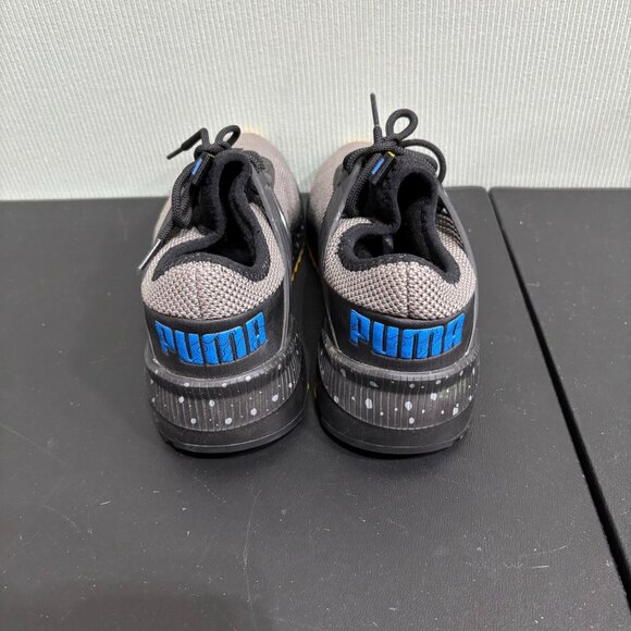 Puma Gray & Black Sneakers With Yellow Sole Womens US 7C SoftFoam - Picture 6 of 12